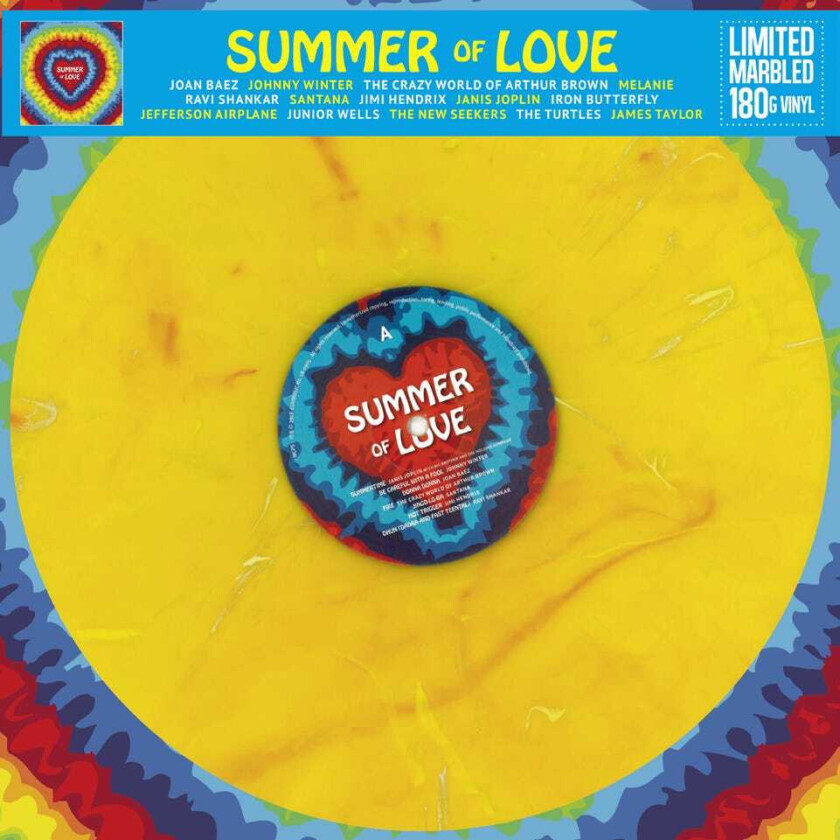 Diverse Artister  Summer Of Love  LP/Vinyl