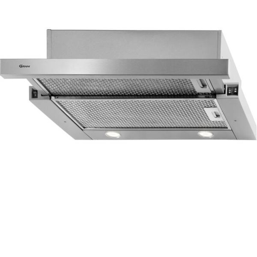 uttrekksventilator Stål 60 Cm efu 604-90 X