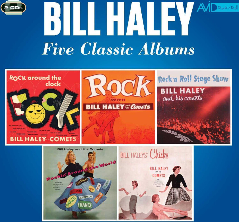 Bill Haley & His Comets  Five Classic Albums  CD