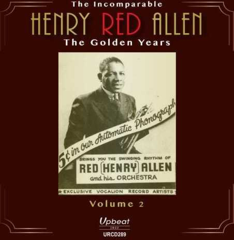 Henry Red Allen The Golden Years Vol. 2 CD