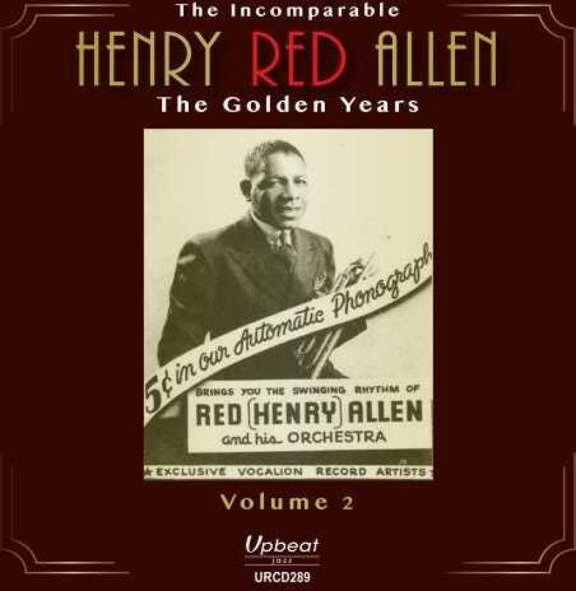 Henry Red Allen  The Golden Years Vol. 2  CD