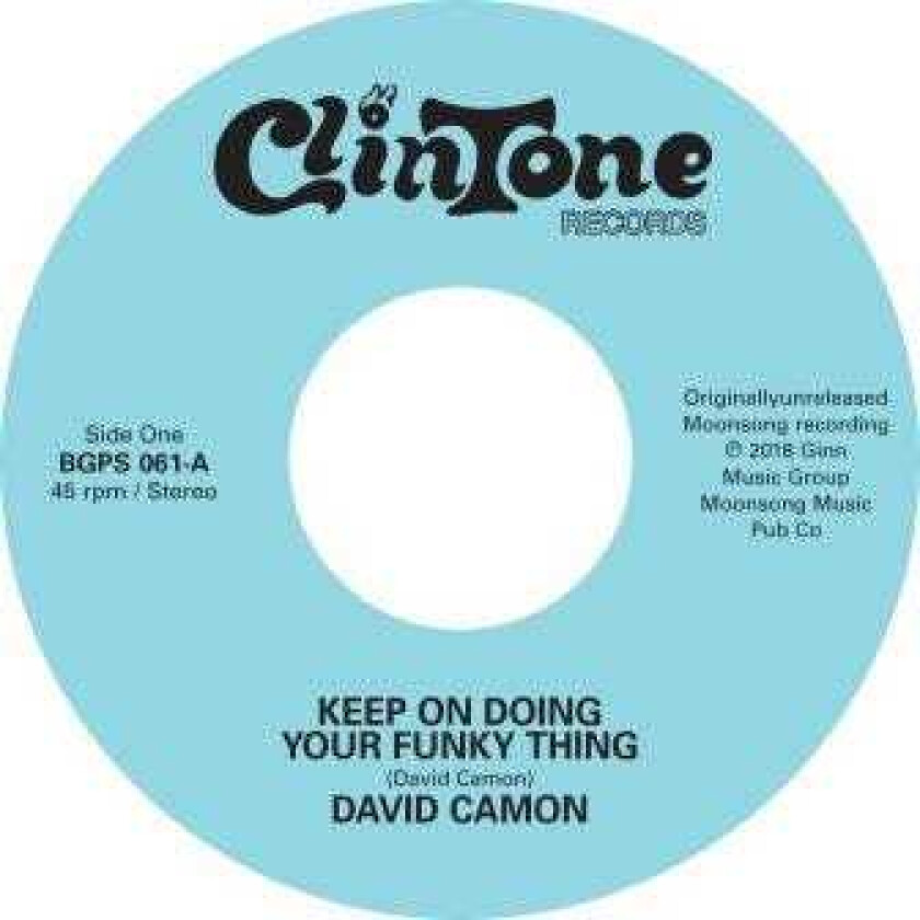 David Camon & Johnny Jacobs Keep On Doing Your Funky Thing/Aint It Funky (Doing Your Own Thing LP/Vinyl