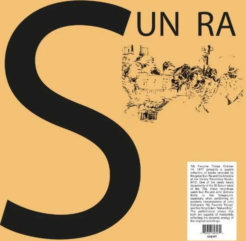 Sun Ra My Favourite Things, Oct 14 1977 LP/Vinyl