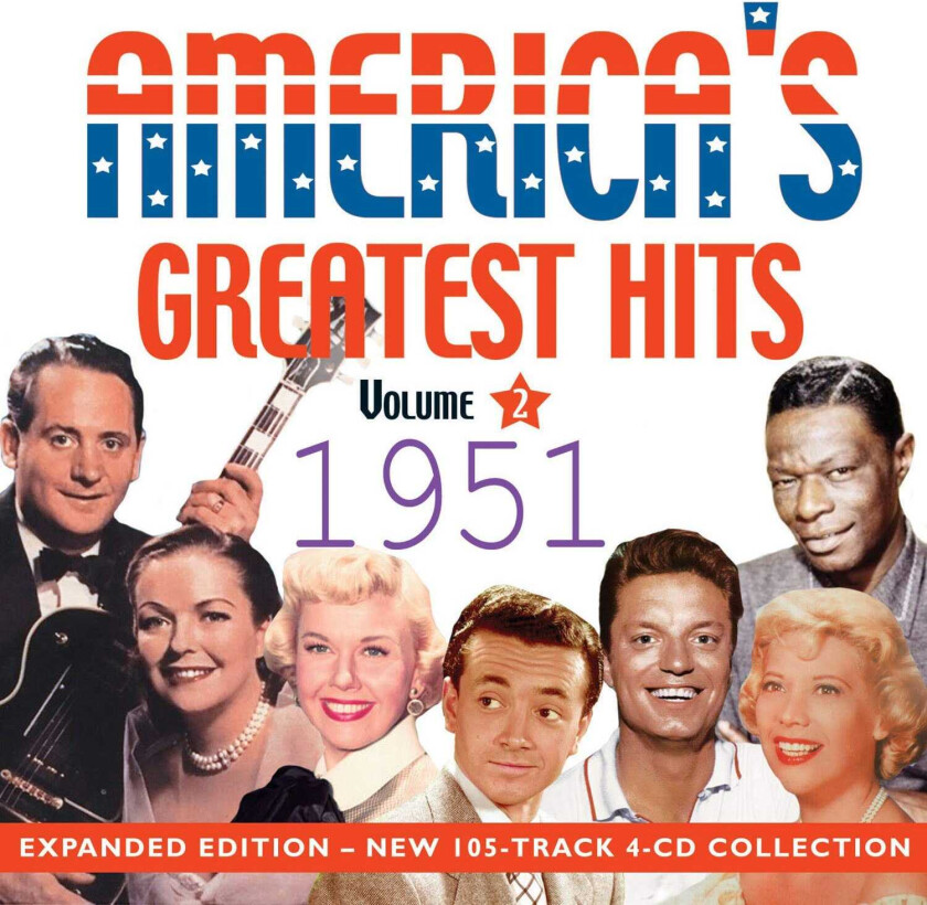 Diverse Artister  America's Greatest Hits 1951  CD