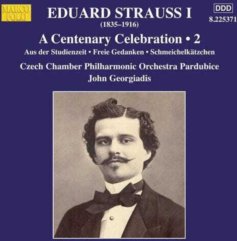 John Georgiadis, Pardubice Czech Chamber Philharmonic Orchestra E. Strauss: Centenary Celebration, Vol. 2 CD