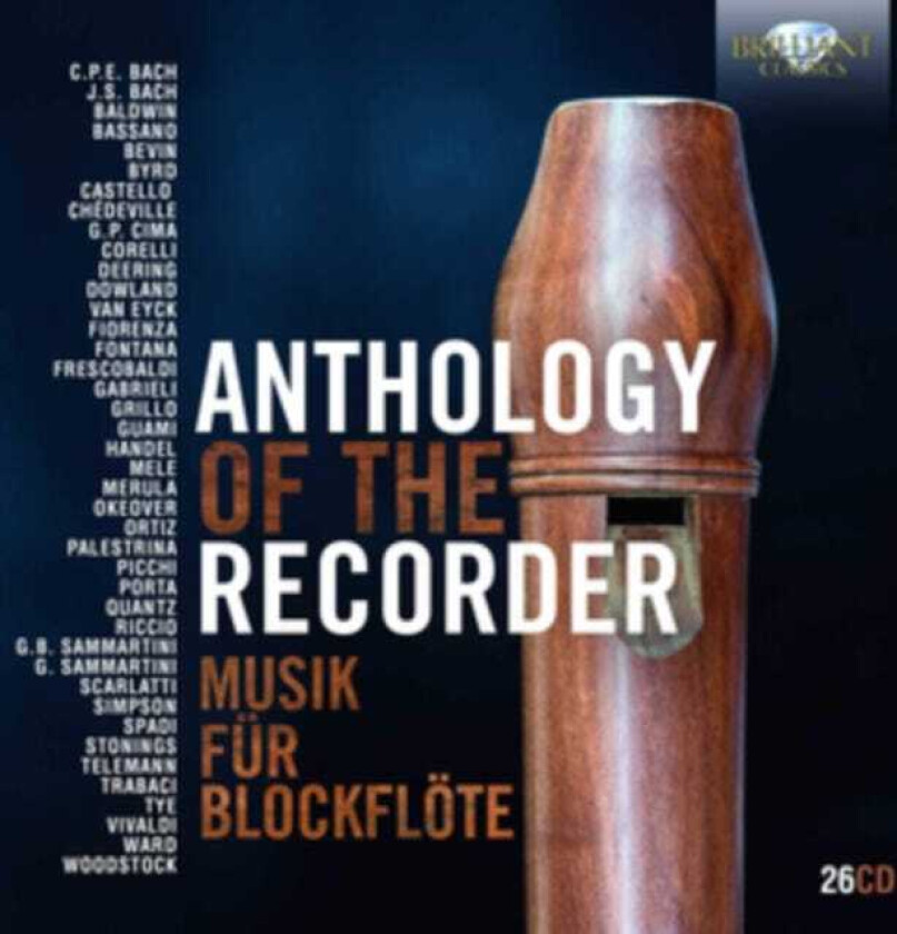 Diverse Klassisk Anthology Of The Recorder CD