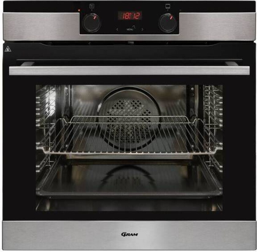 Innbyggingsovn Pyrolyse I Easyoff Steel Iop 20662-92 X