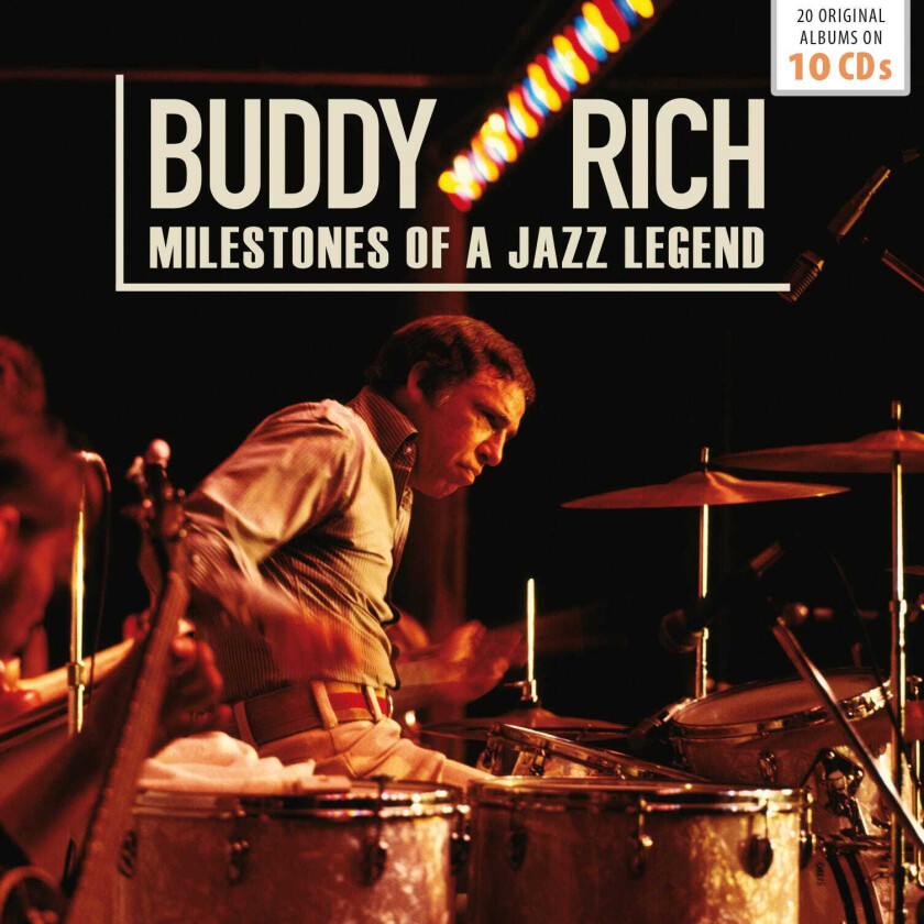 Buddy Rich  Milestones Of A Jazz Legend  CD