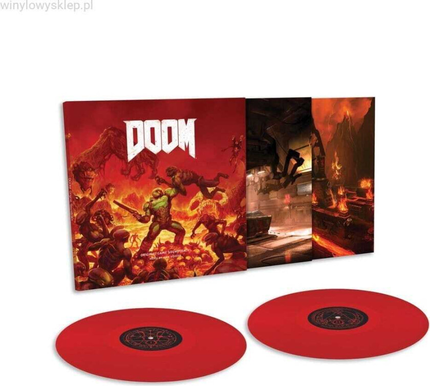 Spillmusikk, Mick Gordon Doom Original Game Soundtrack LP/Vinyl
