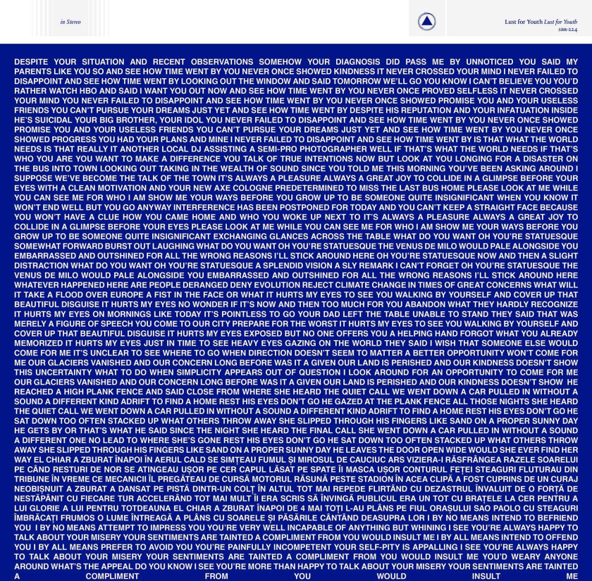 Lust For Youth Lust For Youth LP/Vinyl