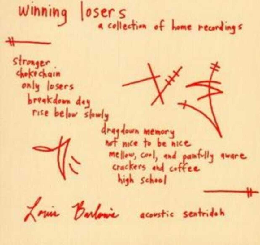 Lou Barlow Winning Losers A Collection Of Home Recordings CD