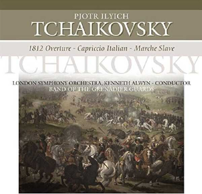 London Symphony Orchestra, Kenneth Alwyn 1812 Overture/Capriccio Italien/Marche Slave LP/Vinyl