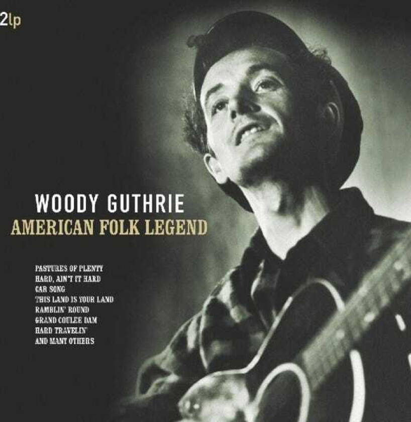 Woody Guthrie American Folk Legend LP/Vinyl