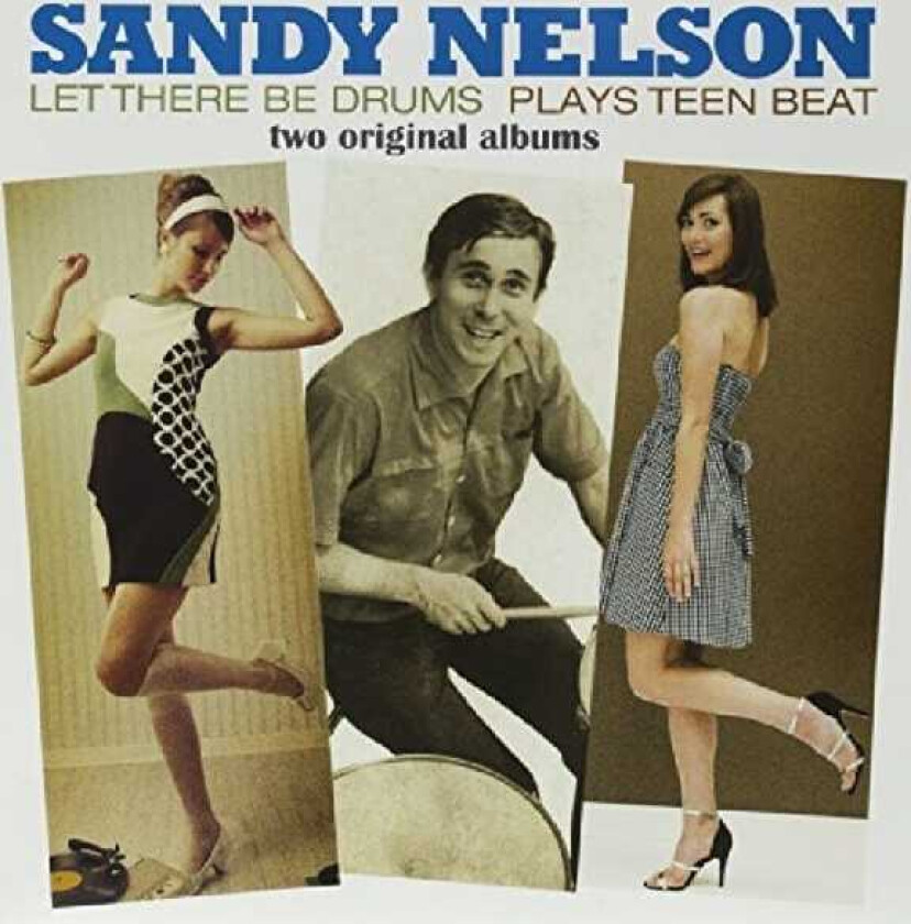 Sandy Nelson Let There Be Drums/Plays Teen Beat LP/Vinyl