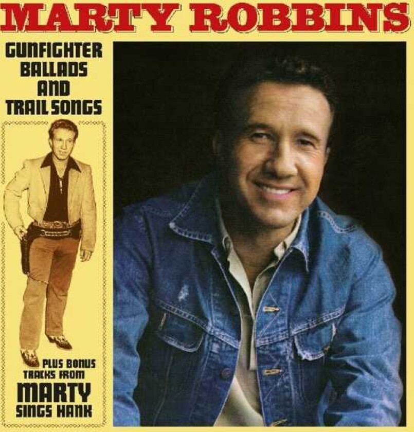 Marty Robbins Gunfighter Ballads And Trailsongs/Marty Sings Hank LP/Vinyl