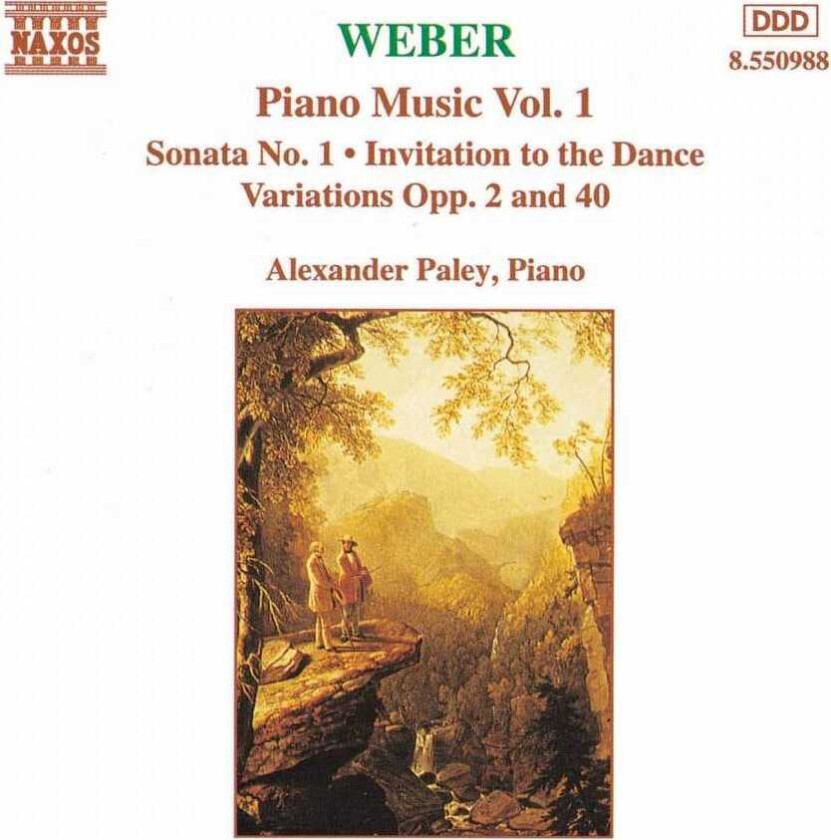 Alexander Paley  Weber: Piano Works, Vol. 1  CD