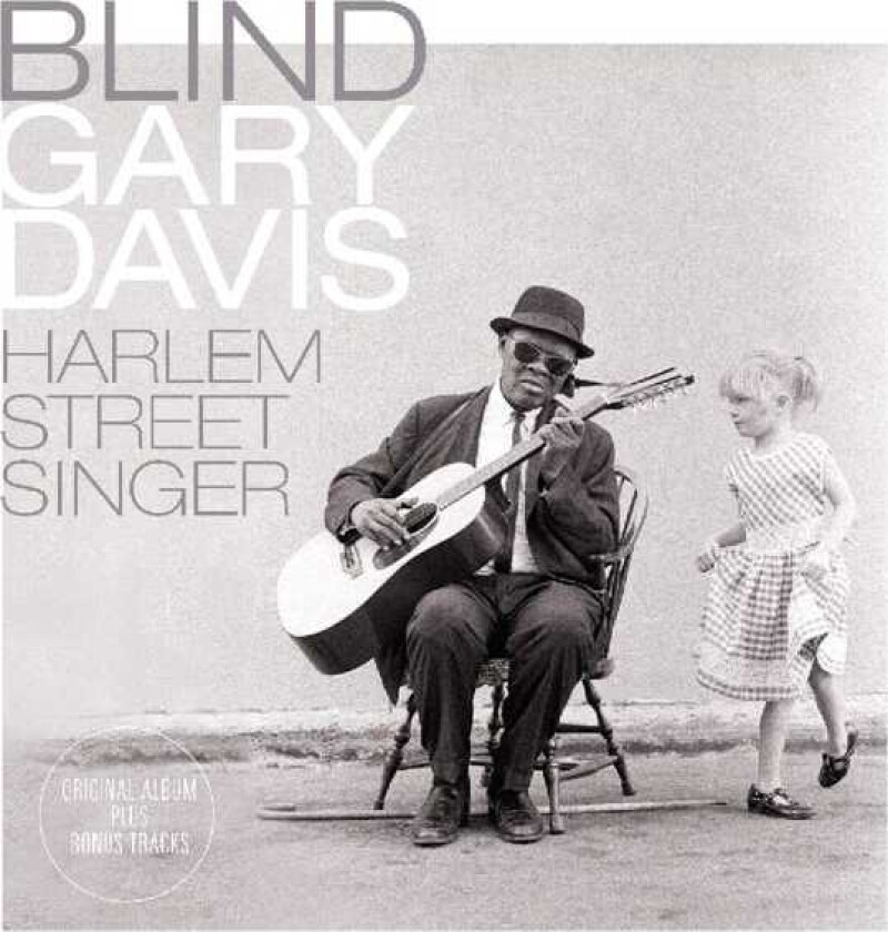 Blind Gary Davis Harlem Street Singer LP/Vinyl