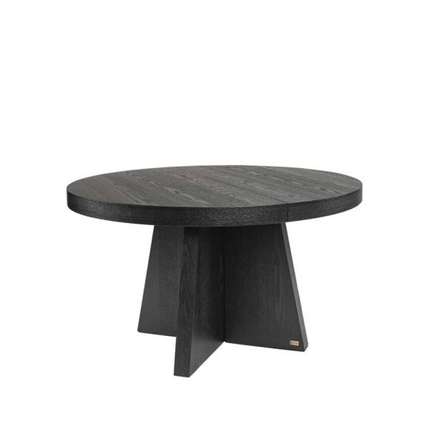 Artwood Trent Spisebord Eik Sort Med Ileggsplater