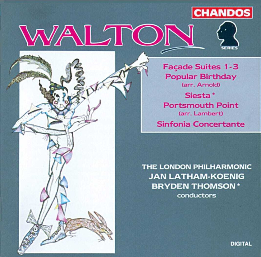 London Philharmonic Orchestra, Jan LathamKönig, Eric Parkin, Bryden Thomson, Ralph Couzens, Brian Couzens Walton: Orchestral Works CD
