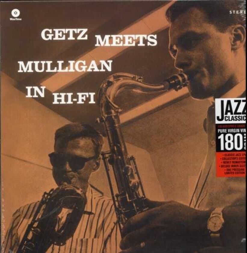 Stan Getz & Gerry Mulligan, Stan Getz, Gerry Mulligan Getz Meets Mulligan In HiFi LP/Vinyl