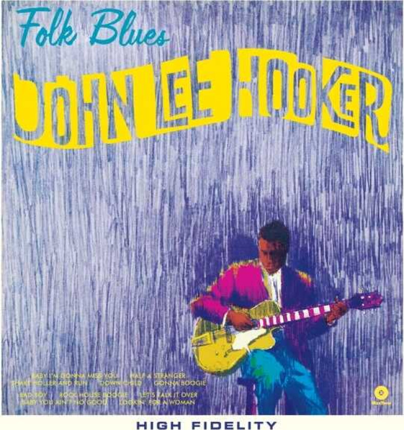 John Lee Hooker Folk Blues LP/Vinyl