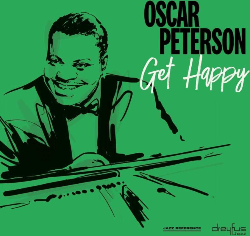 Oscar Peterson Get Happy Jazz Reference Series LP/Vinyl