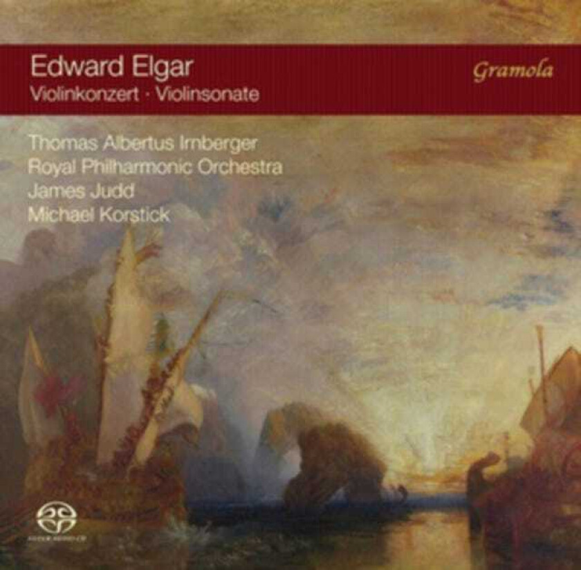 Edward Elgar, Thomas Albertus Irnberger, Royal Philharmonic Orchestra, James Judd  Elgar: Violin Concerto & Violin Sonata  CD