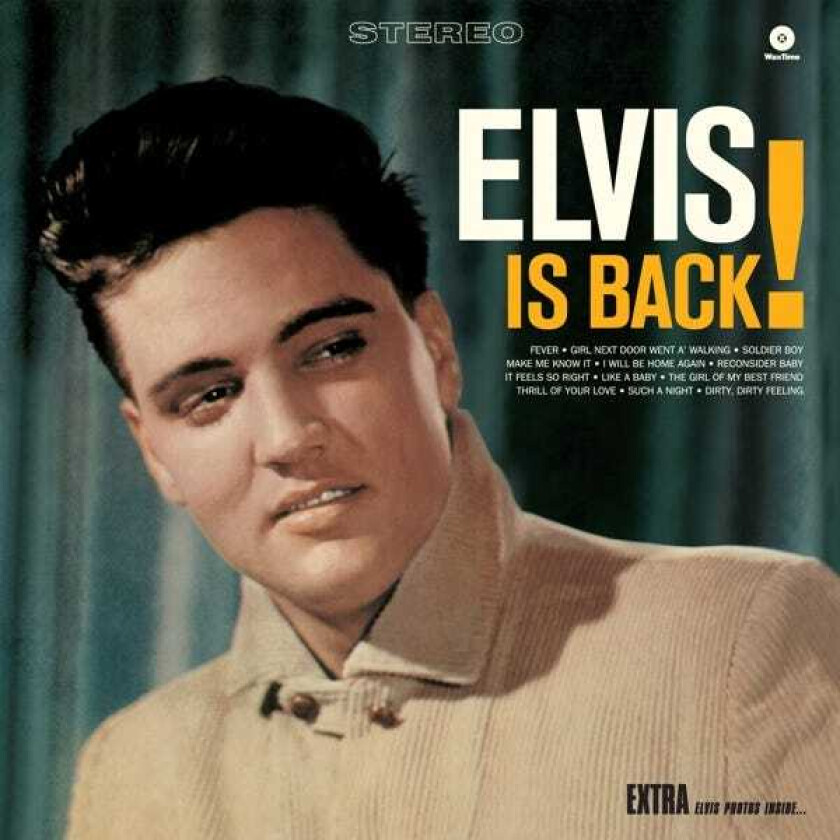 Elvis Presley Elvis Is Back! LP/Vinyl
