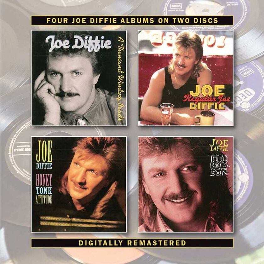 Joe Diffie  A Thousand Winding Roads/Regular Joe/Honky Tonk Attitude/Third Rock From The Sun  CD