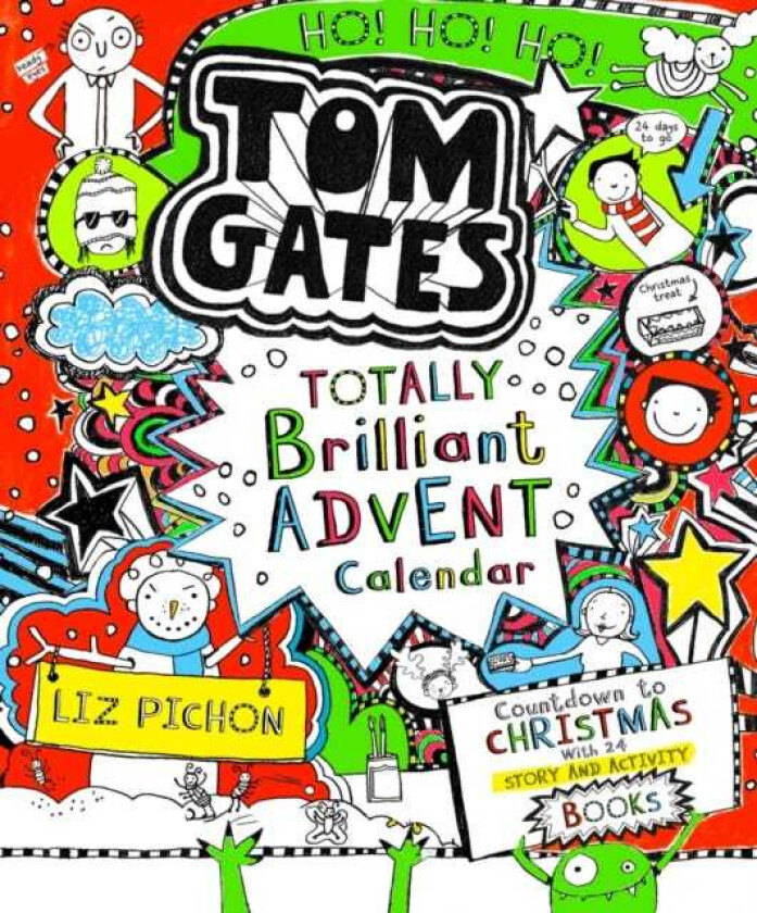 Tom Gates Advent Calendar Book Collection