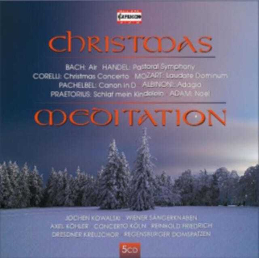 Diverse Klassisk, Diverse Jul Christmas Meditation CD