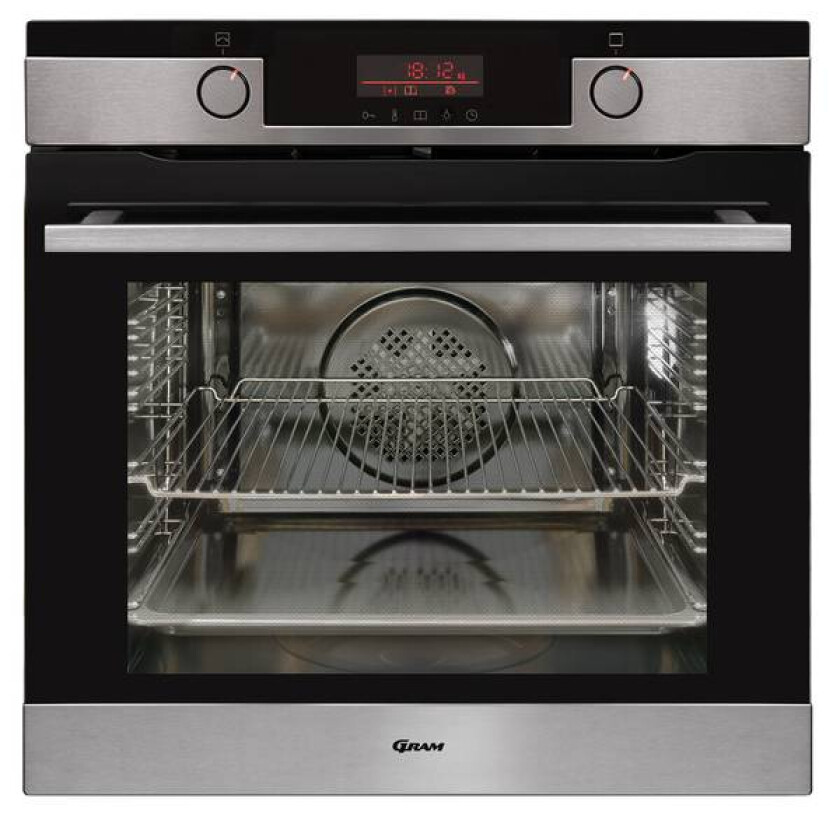 innbyggingsovn Damp I Easyoff Stål Ios 20644-92 X