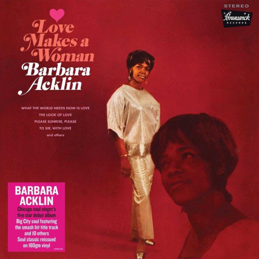 Barbara Acklin Love Makes A Woman LP/Vinyl