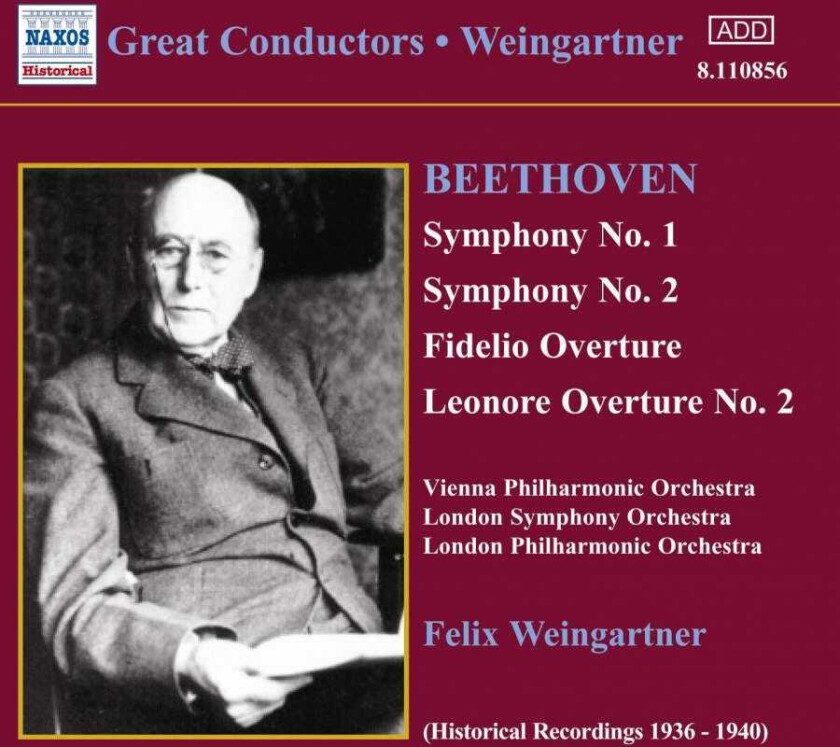 London Philharmonic Orchestra, London Symphony Orchestra, Vienna Philharmonic Orchestra, Felix Weingartner  Weingartner conducts Beethoven  CD