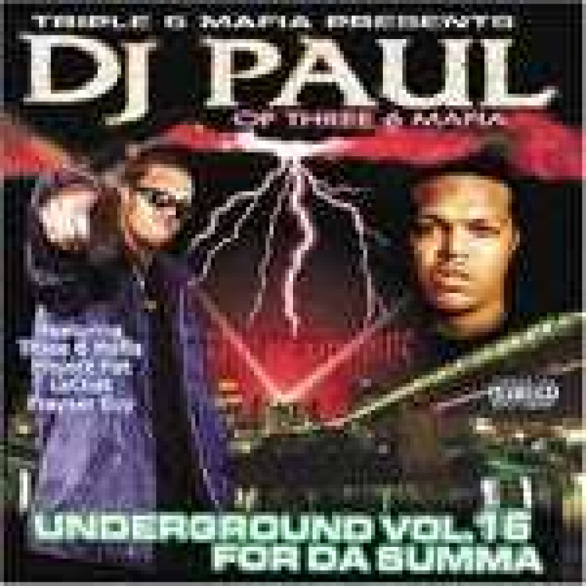 DJ Paul Underground 16: For Da Summa CD
