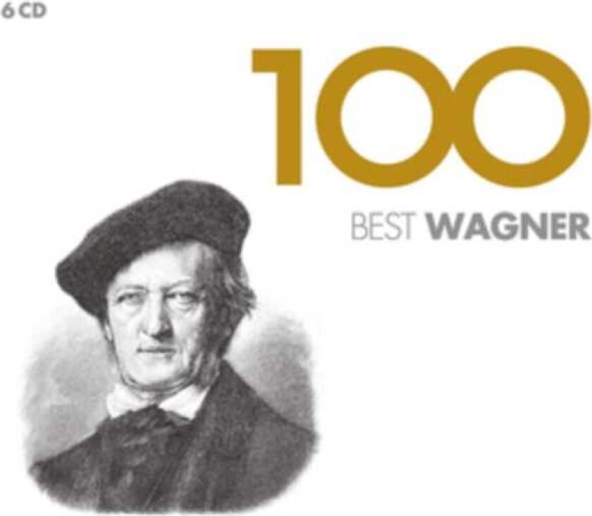 Diverse Klassisk  100 Best Wagner  CD