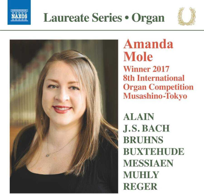 Amanda Mole Organ Laureate CD