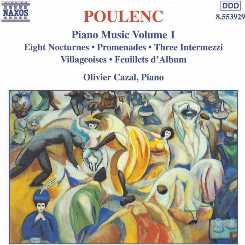 Marina A. & Victor Ledin, Olivier Cazal, Stuart A. Rosenthal, Michael Weakley Poulenc: Piano Works, Vol 1 CD