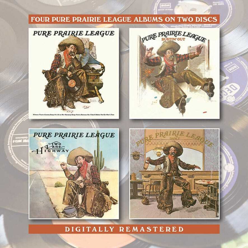 Pure Prairie League Pure Prairie League/Bustin' Out/Two Lane Highway/Dance CD