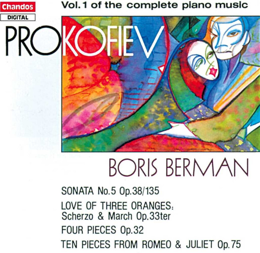 Tim Oldham, Trygg Tryggvason, Boris Berman Prokofiev: Piano Works, Vol. 1 CD