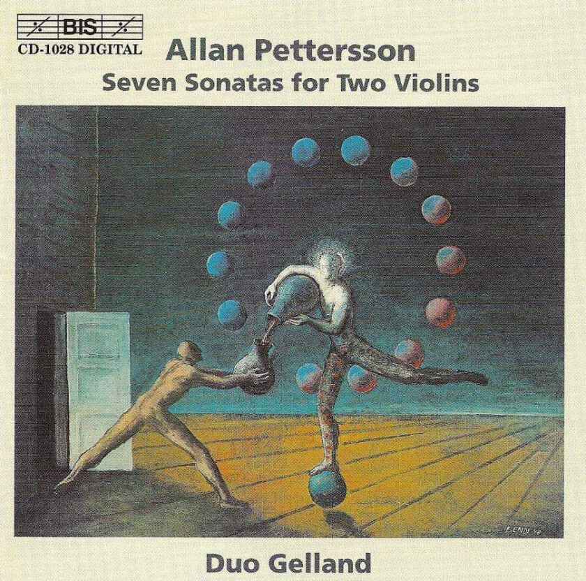 Allan Pettersson, Cecilia Gelland, Martin Gelland, Lennart Wallin Pettersson: Chamber Music including 7 Sonatas for 2 Violins CD