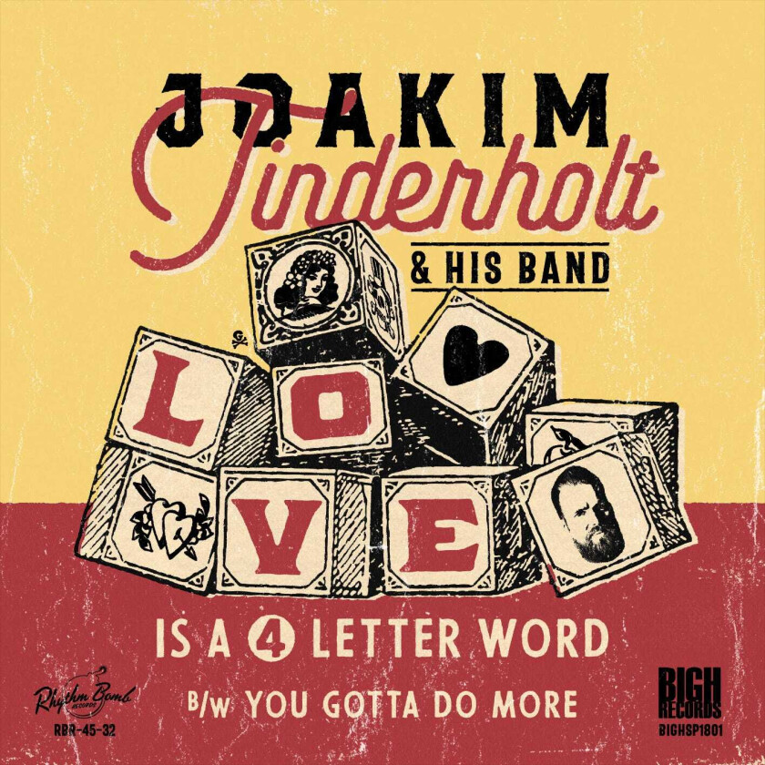 Joakim Tinderholt & His Band Love Is A 4 Letter Word LP/Vinyl