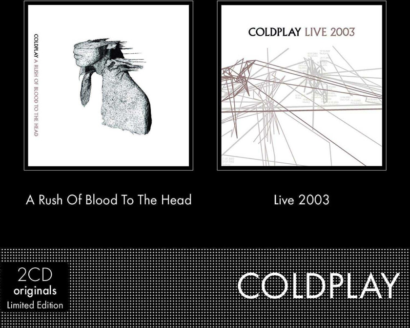 Coldplay  A Rush Of Blood To The Head/Live 2003  CD