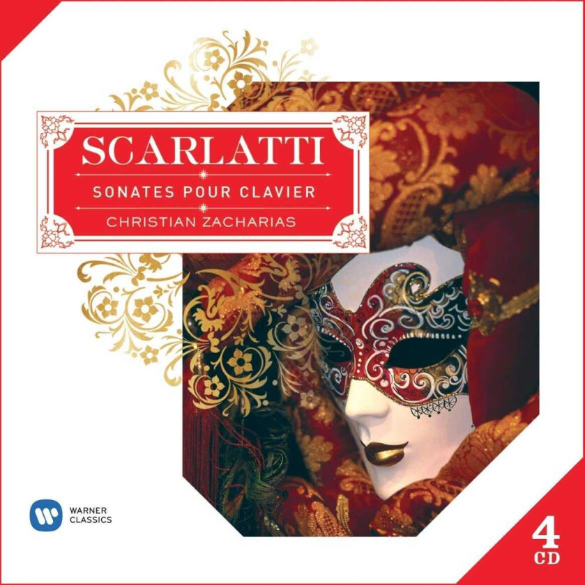 Christian Zacharias  Scarlatti: Sonates Pour Clavier  CD