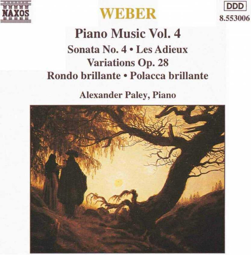 Alexander Paley  Weber: Piano Works, Vol. 4  CD