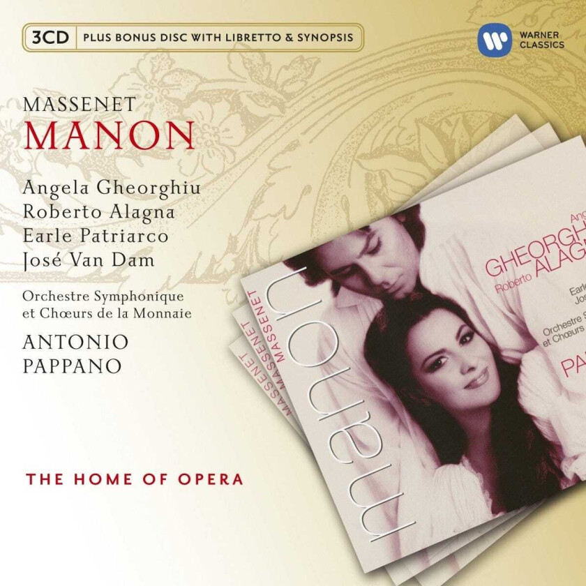 Antonio Pappano, Opera, Symphony Orchestra Of La Monnaie Massenet: Manon CD