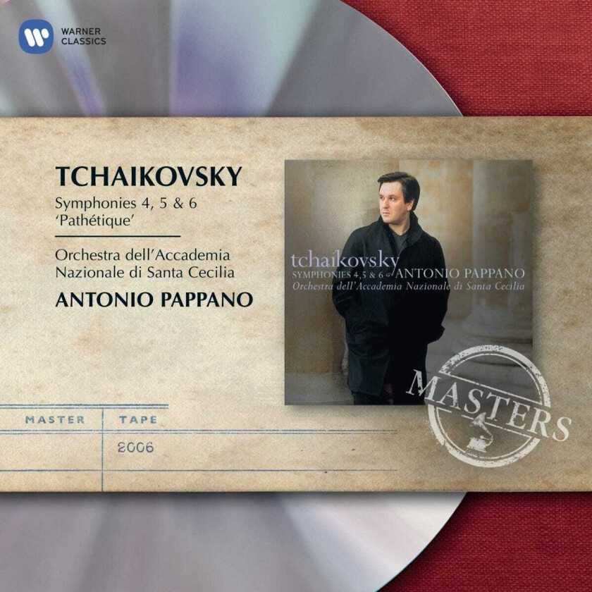 Antonio Pappano Tchaikovsky: Symphonies 4, 5 & 6 CD