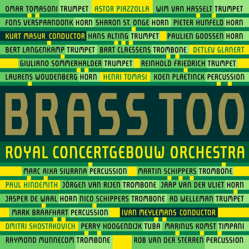 Royal Concertgebouw Orchestra  Brass Too  CD