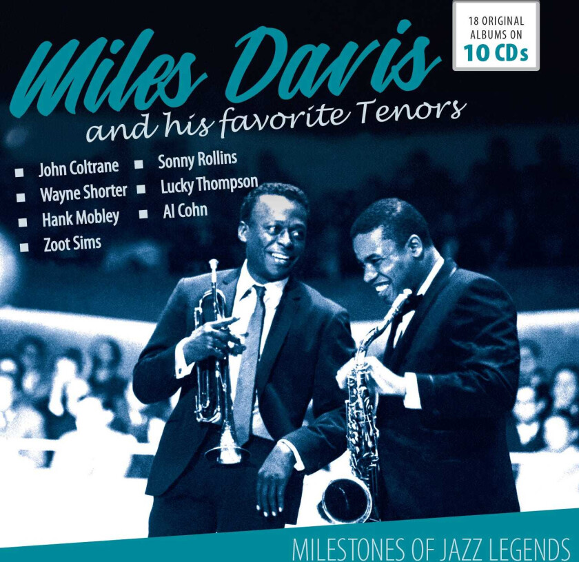 Miles Davis, Diverse Jazz  Miles Davis And His Favorite Tenors  Milestones Of Jazz Legends  CD