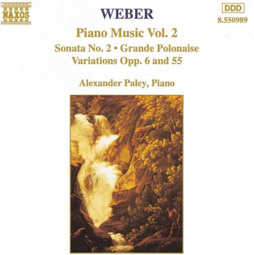 Alexander Paley  Weber: Piano Works, Vol. 2  CD